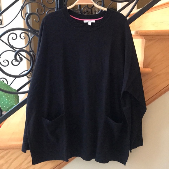 ISAACMIZRAHILIVE Top Sz 1X Black Crew New - Picture 1 of 5